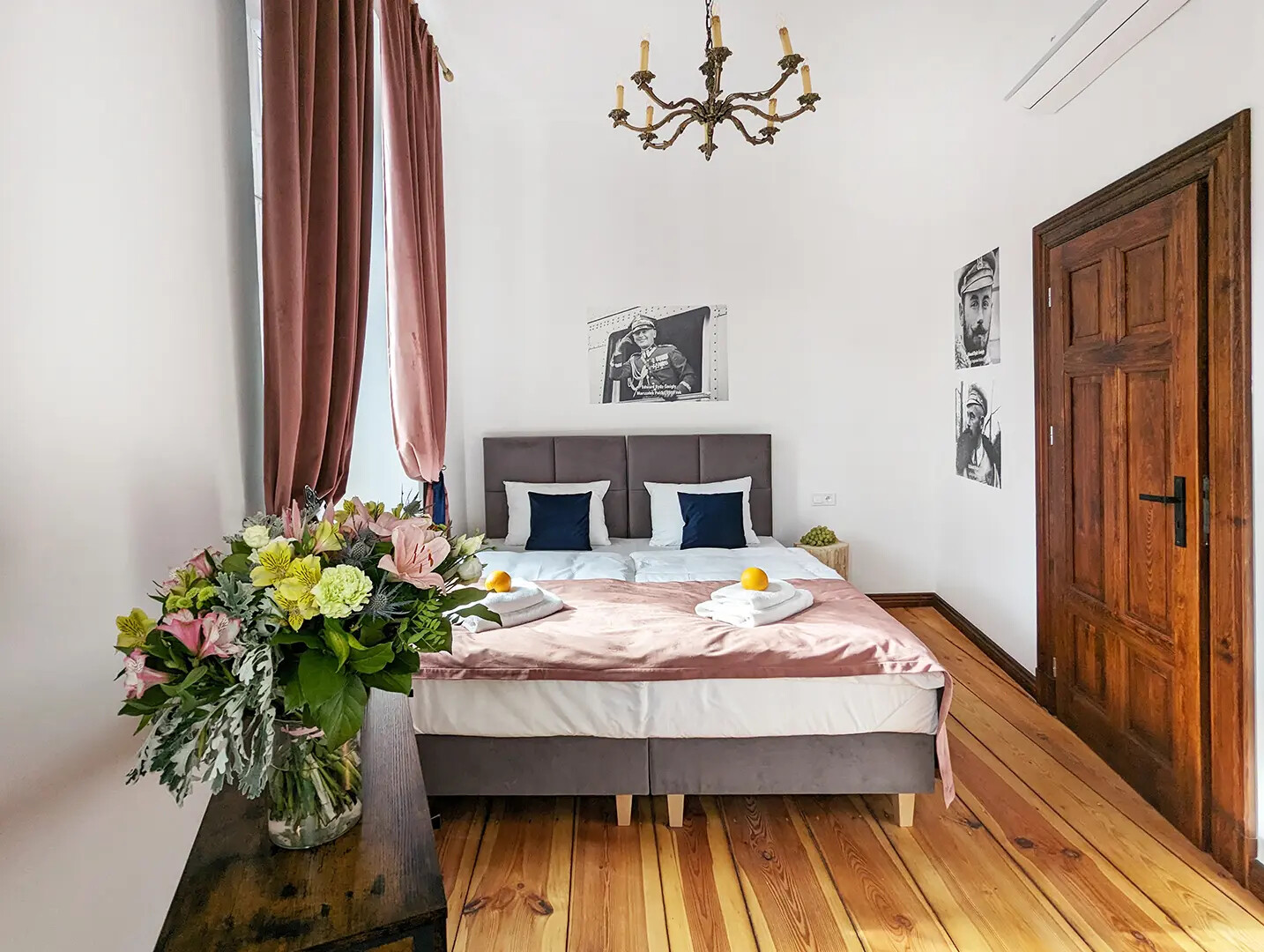 Sypialnia apartamentu Marszałkowskiego