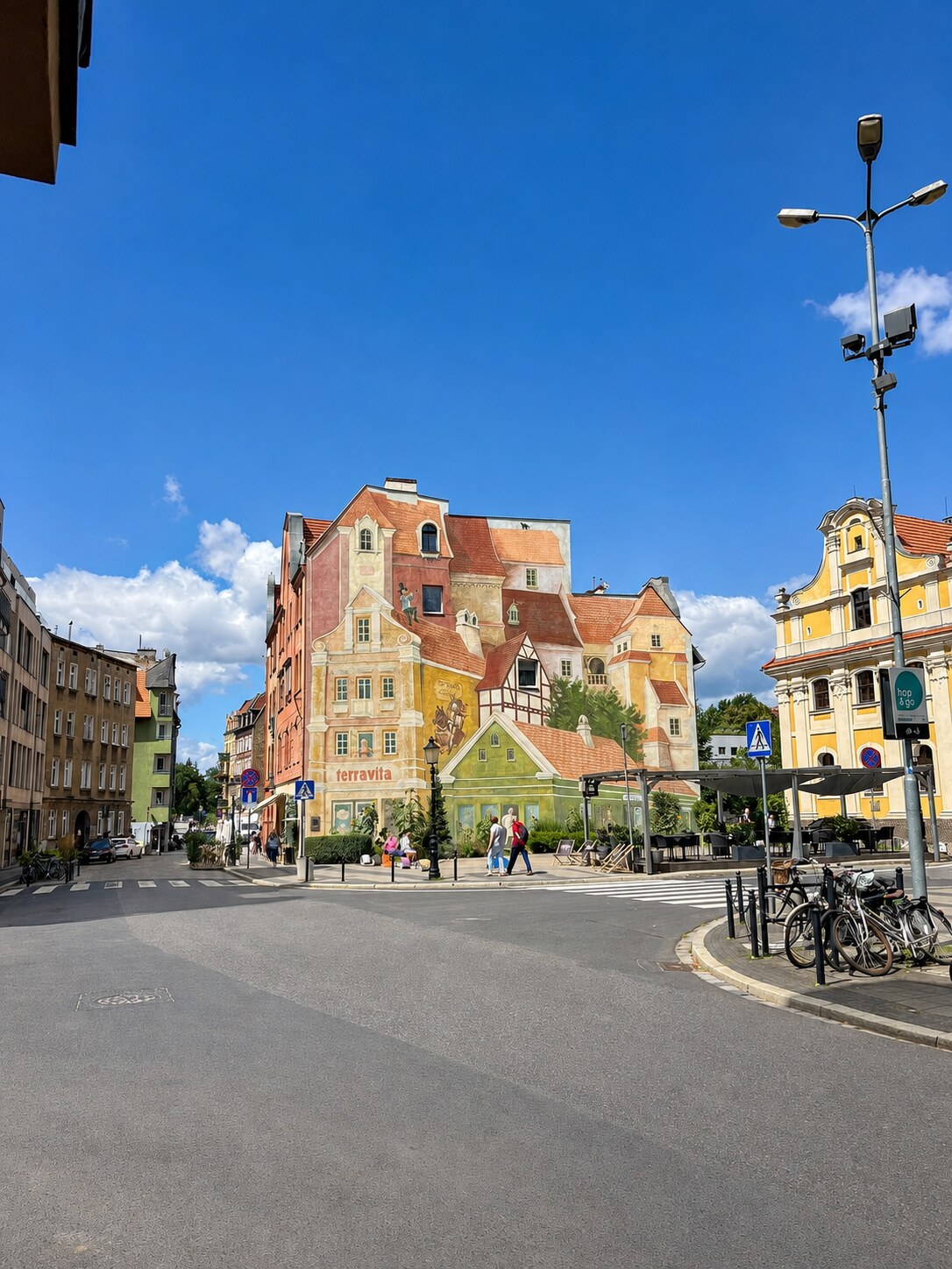 Mural na poznańskiej Śródce